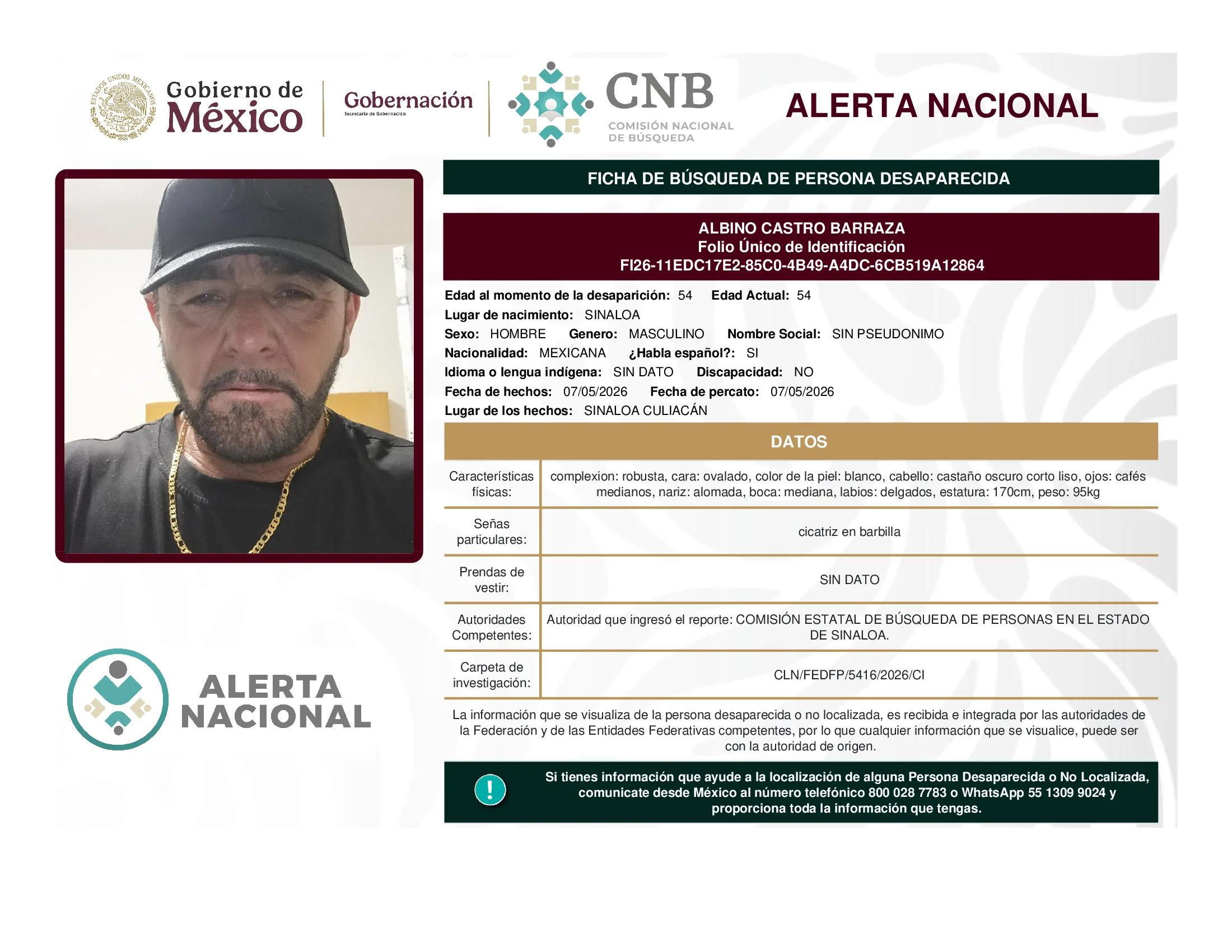 Albino Castro Barraza