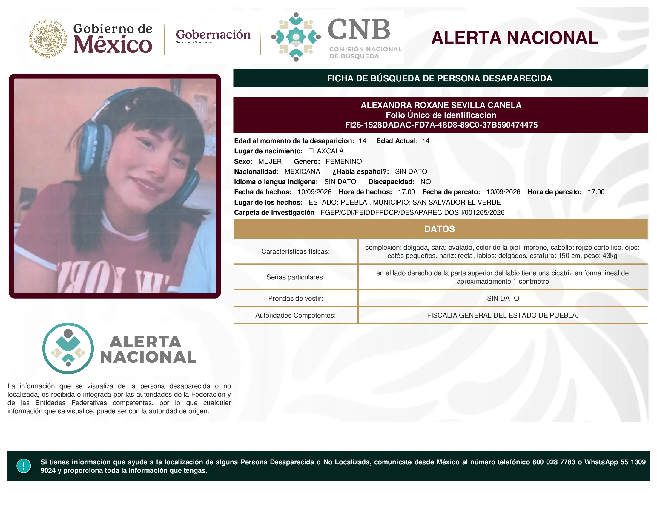 Alexandra Roxane Sevilla Canela
