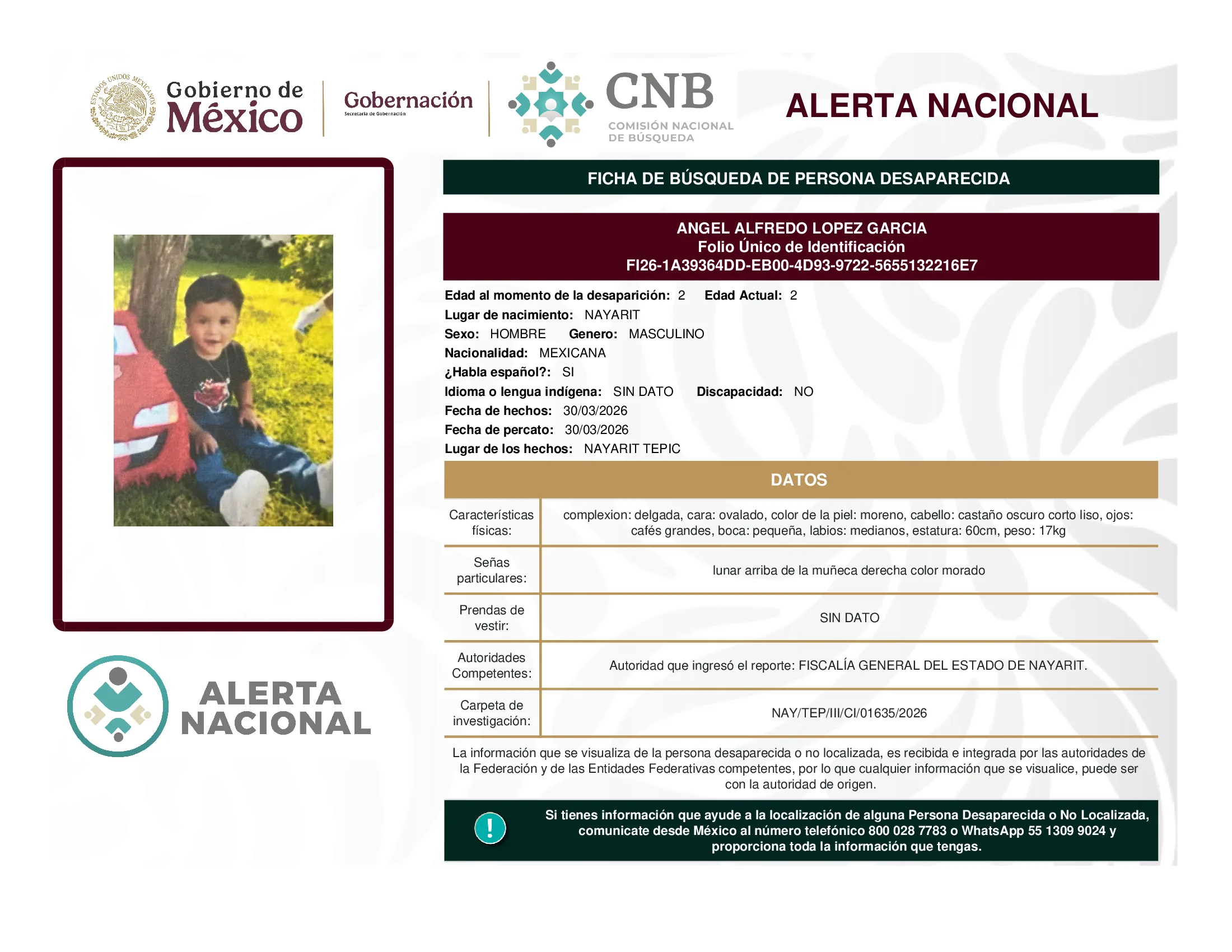 Angel Alfredo Lopez Garcia
