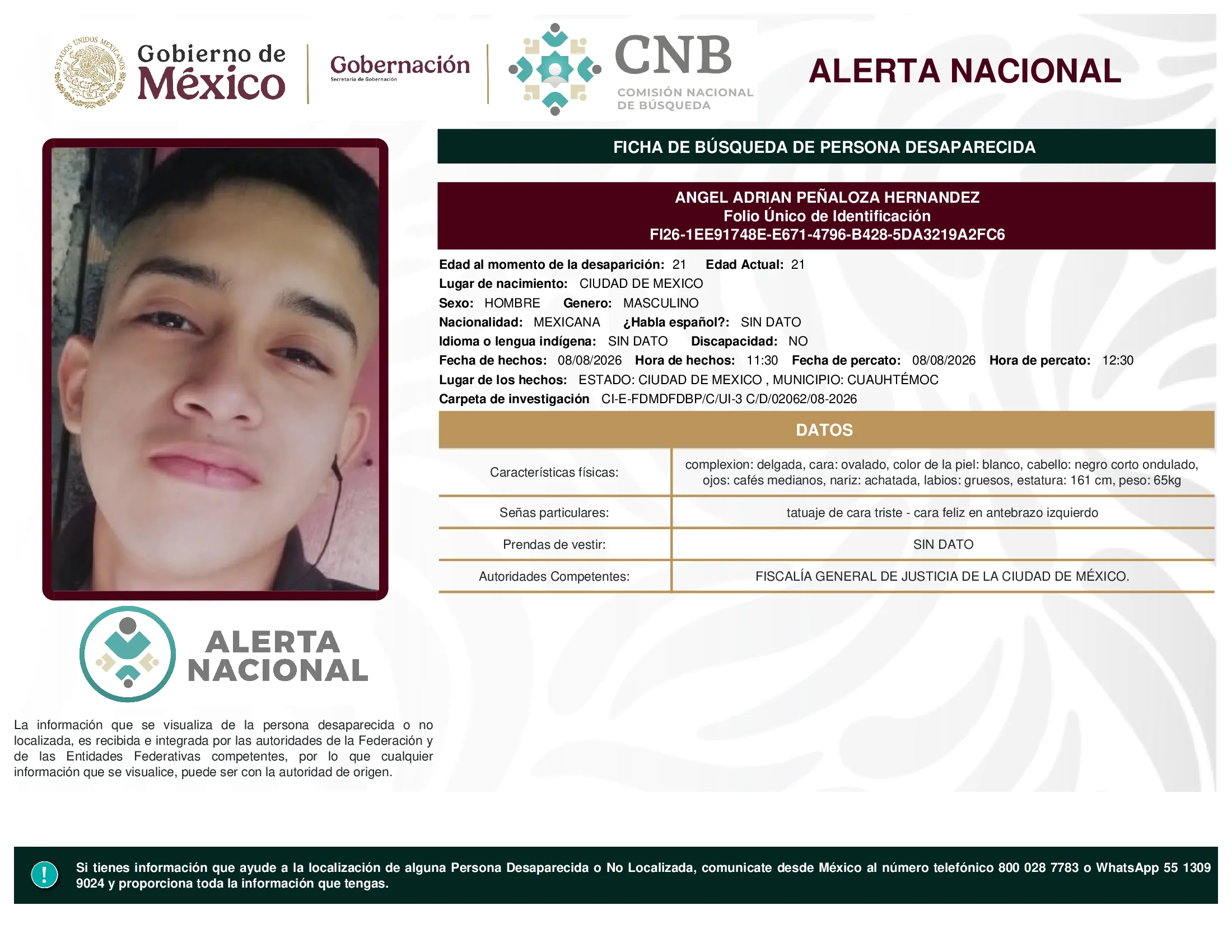 Angel Adrian Peñaloza Hernandez