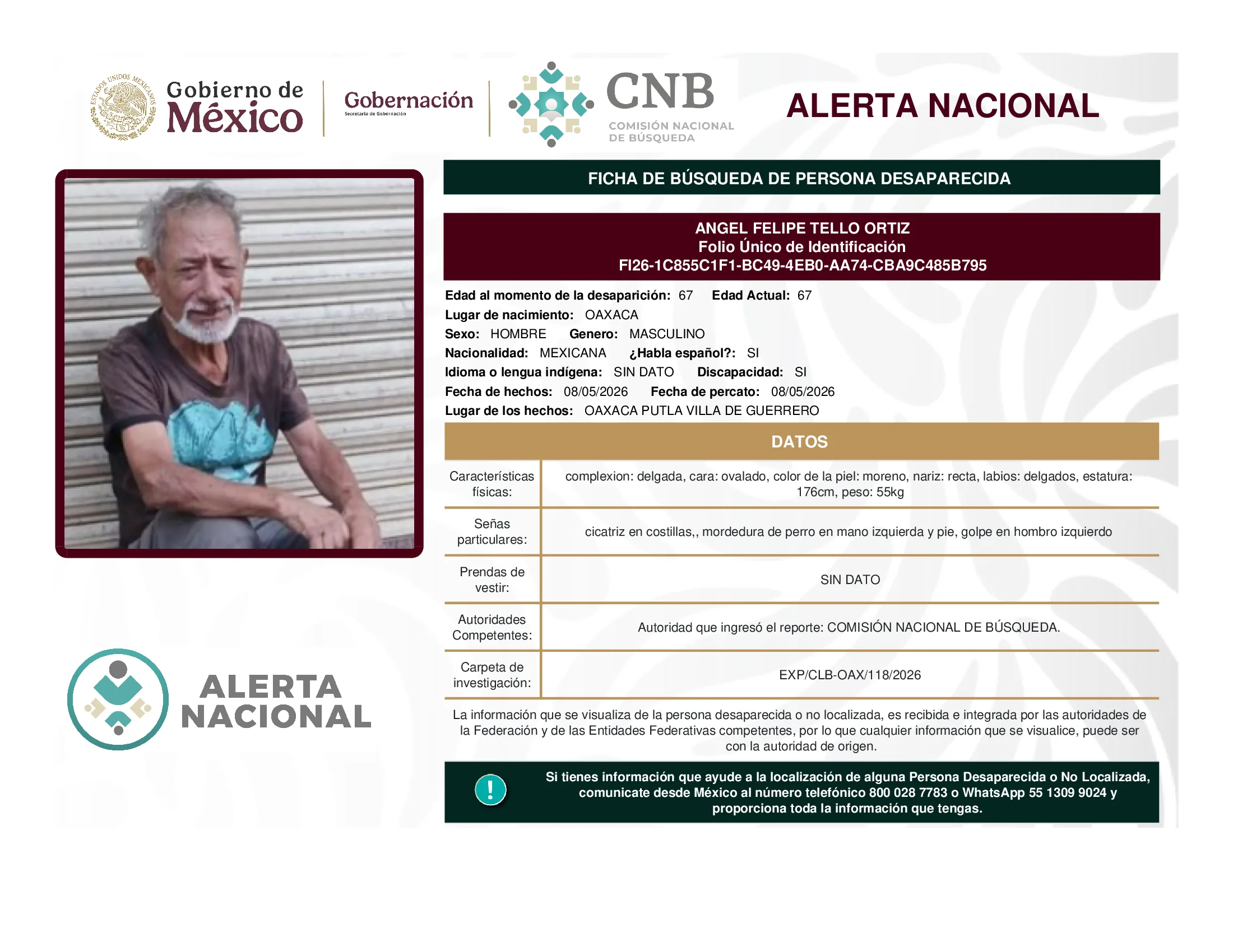 Angel Felipe Tello Ortiz
