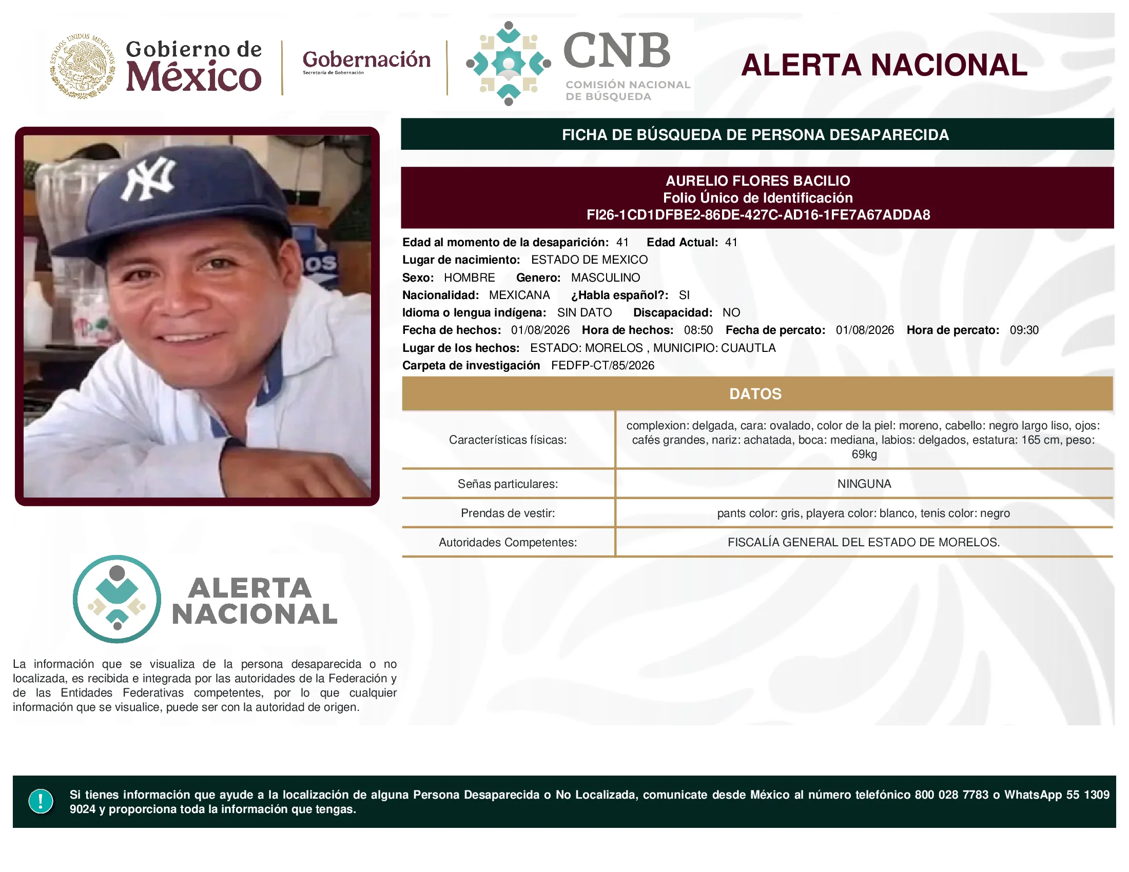 Aurelio Flores Bacilio