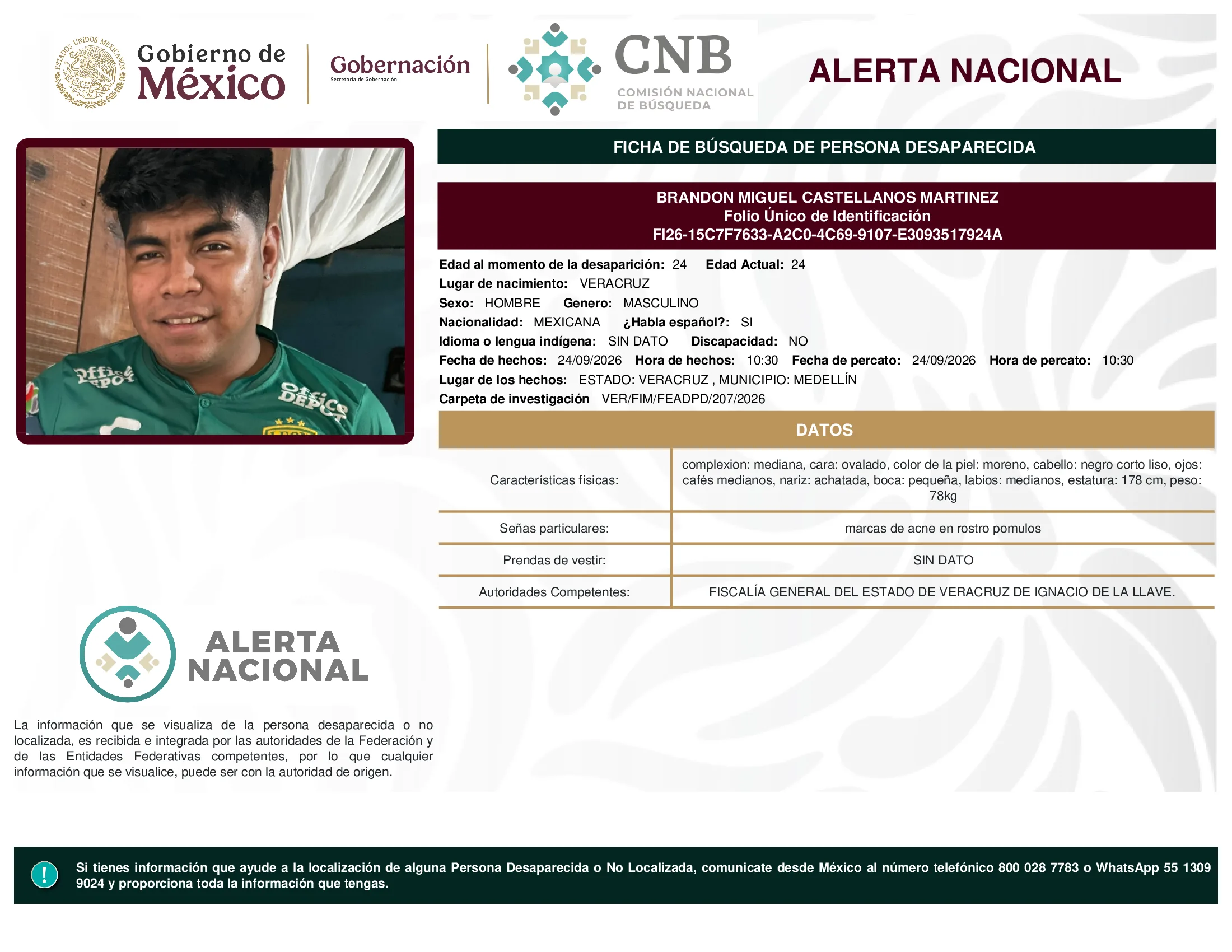 Brandon Miguel Castellanos Martinez