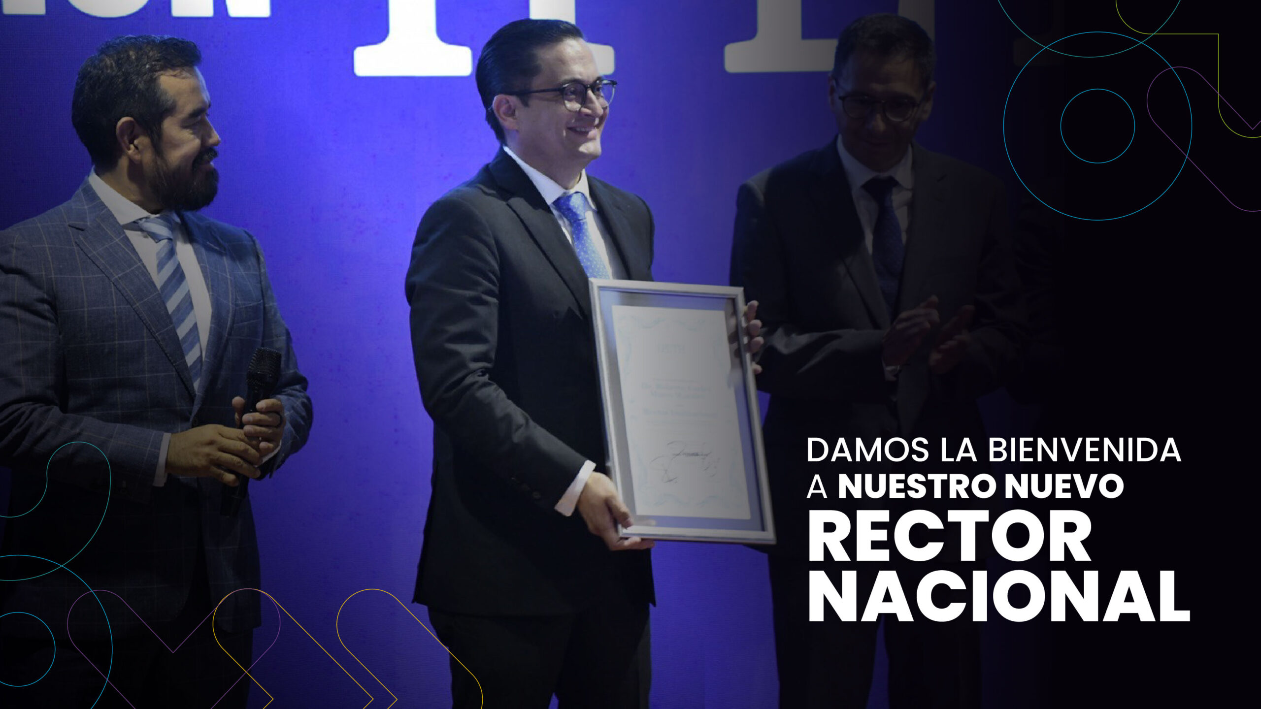 portada nuevo rector ipeth roberto mares morales