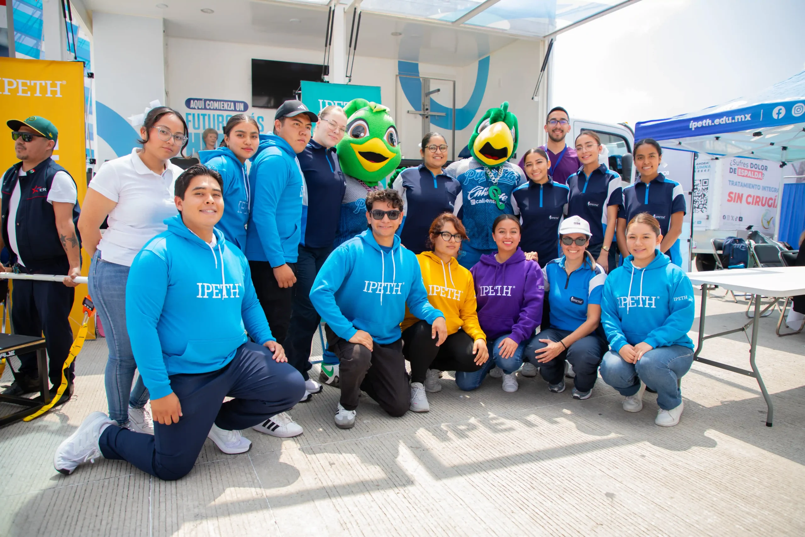 pericos e ipeth hacen equipo por la salud