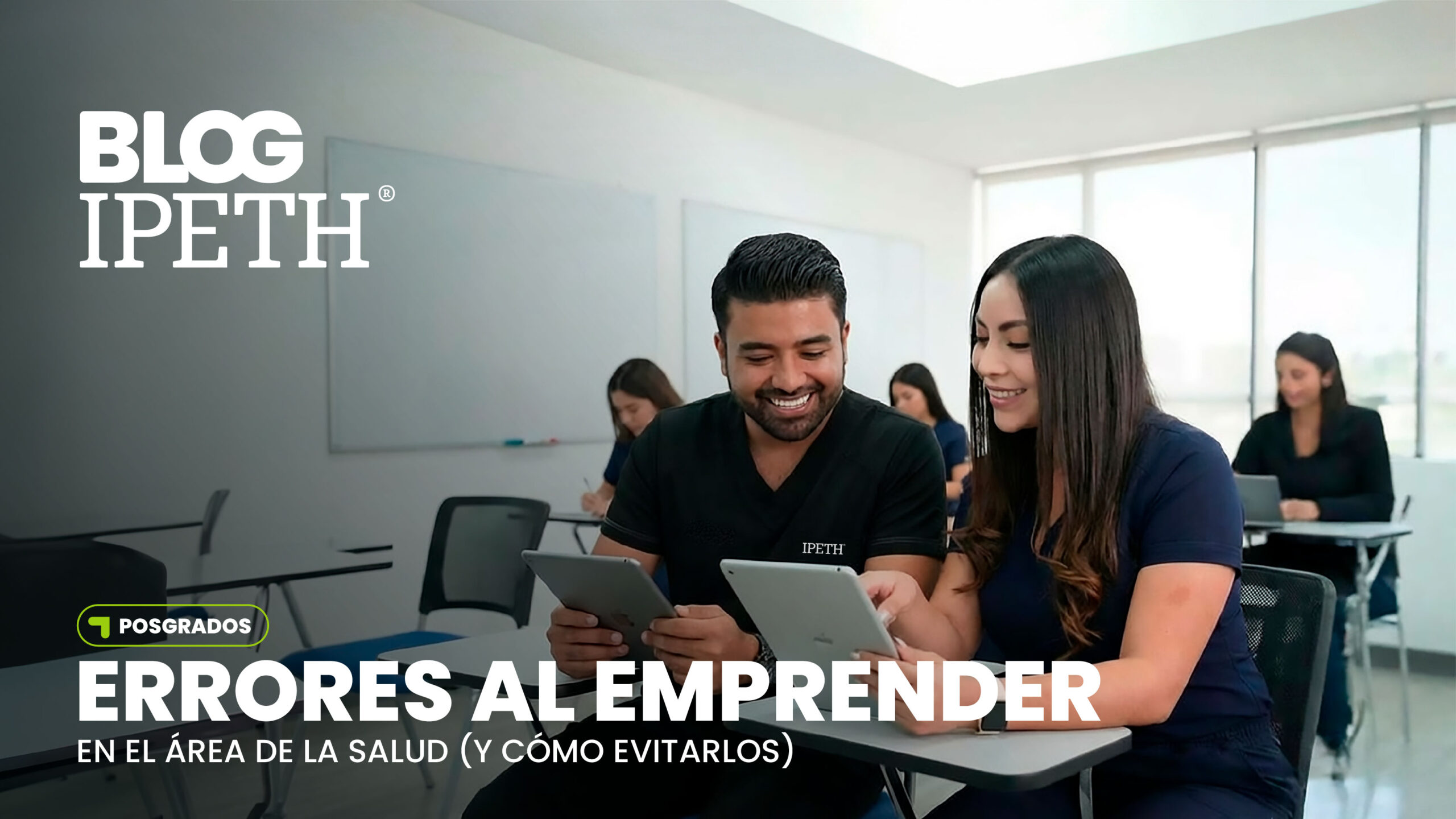 portada errores al emprender en salud ipeth universidad especializada en salud